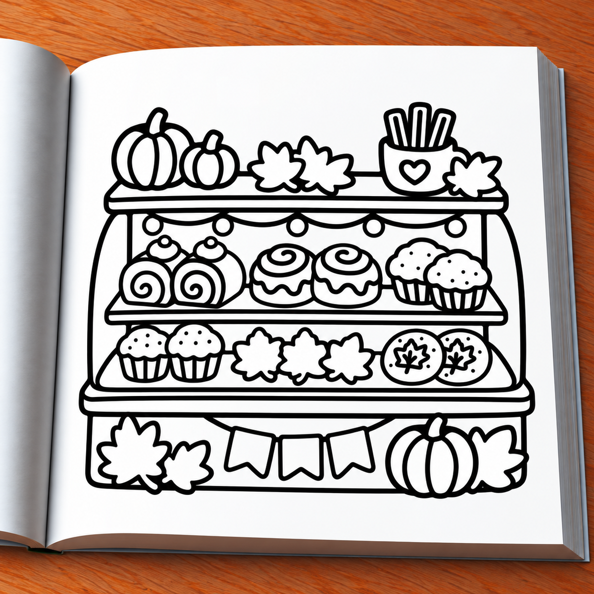 Comfy Fall Coloring Book