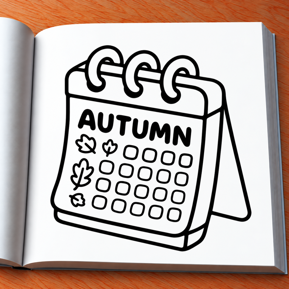 Comfy Fall Coloring Book