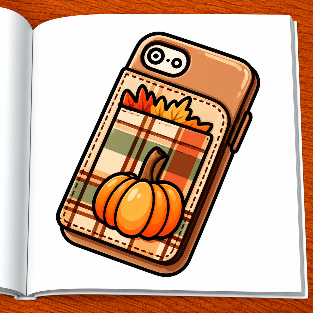 Autumn Vibes Coloring Book