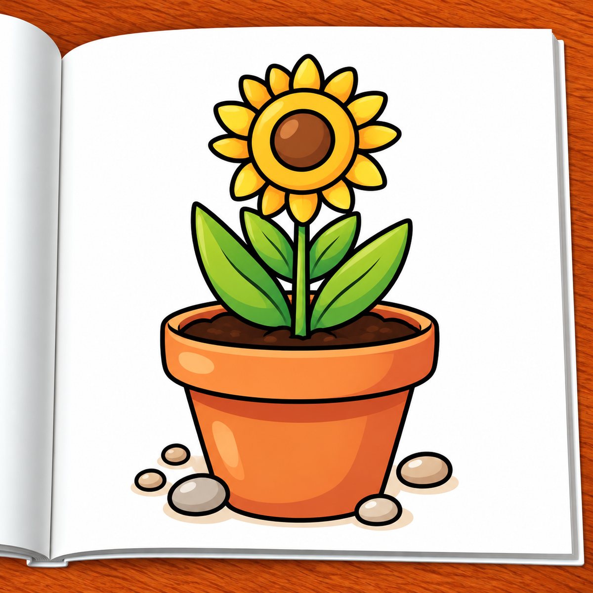 Spring Vibes Coloring Book