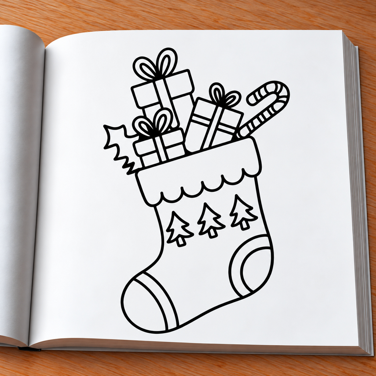 Cozy Christmas Coloring Book