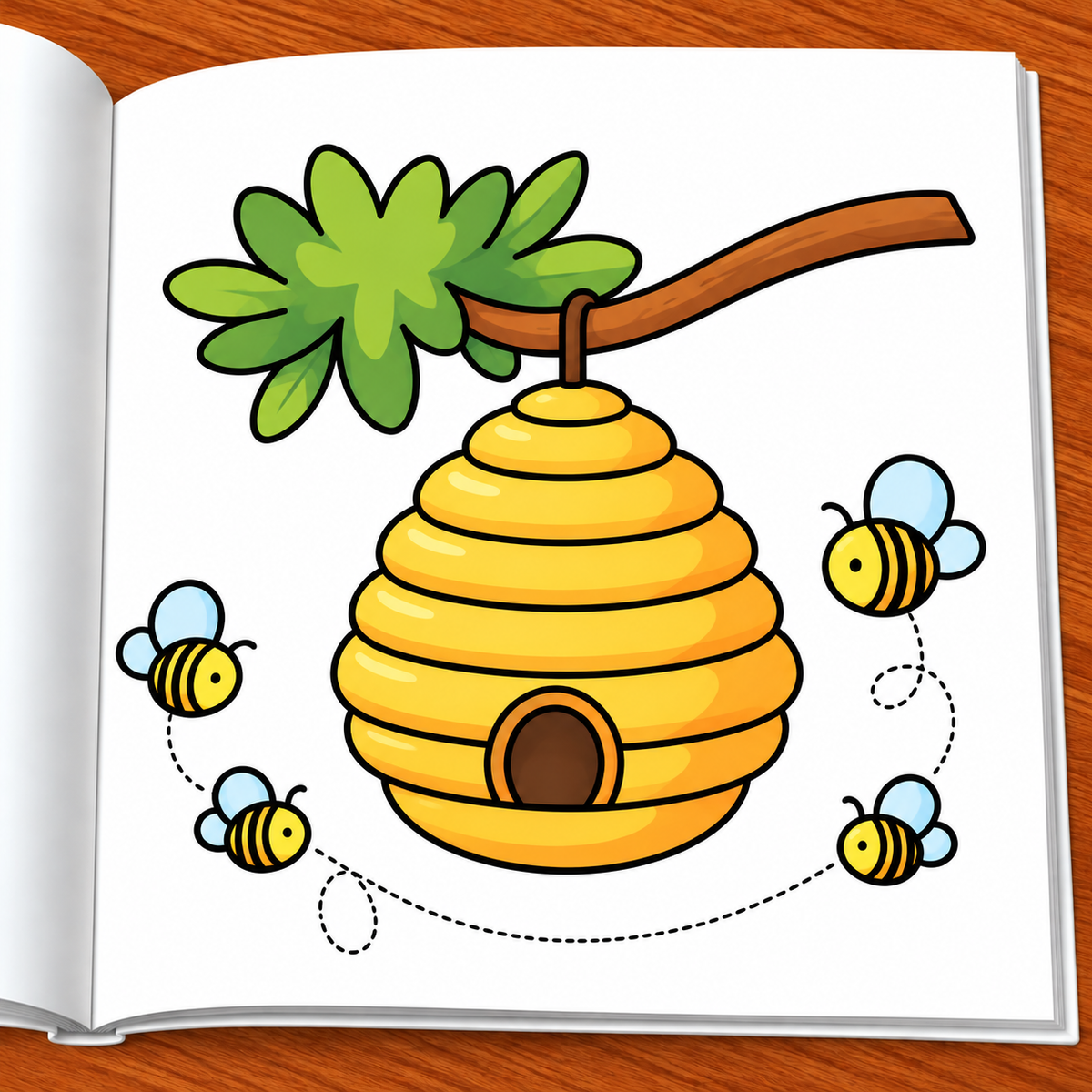 Spring Vibes Coloring Book