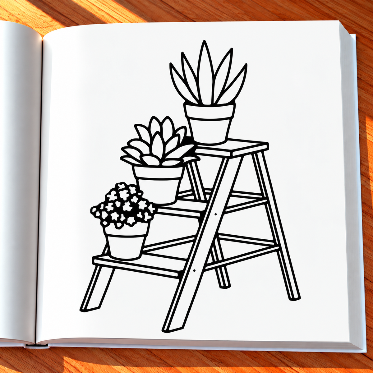 Spring Vibes Coloring Book