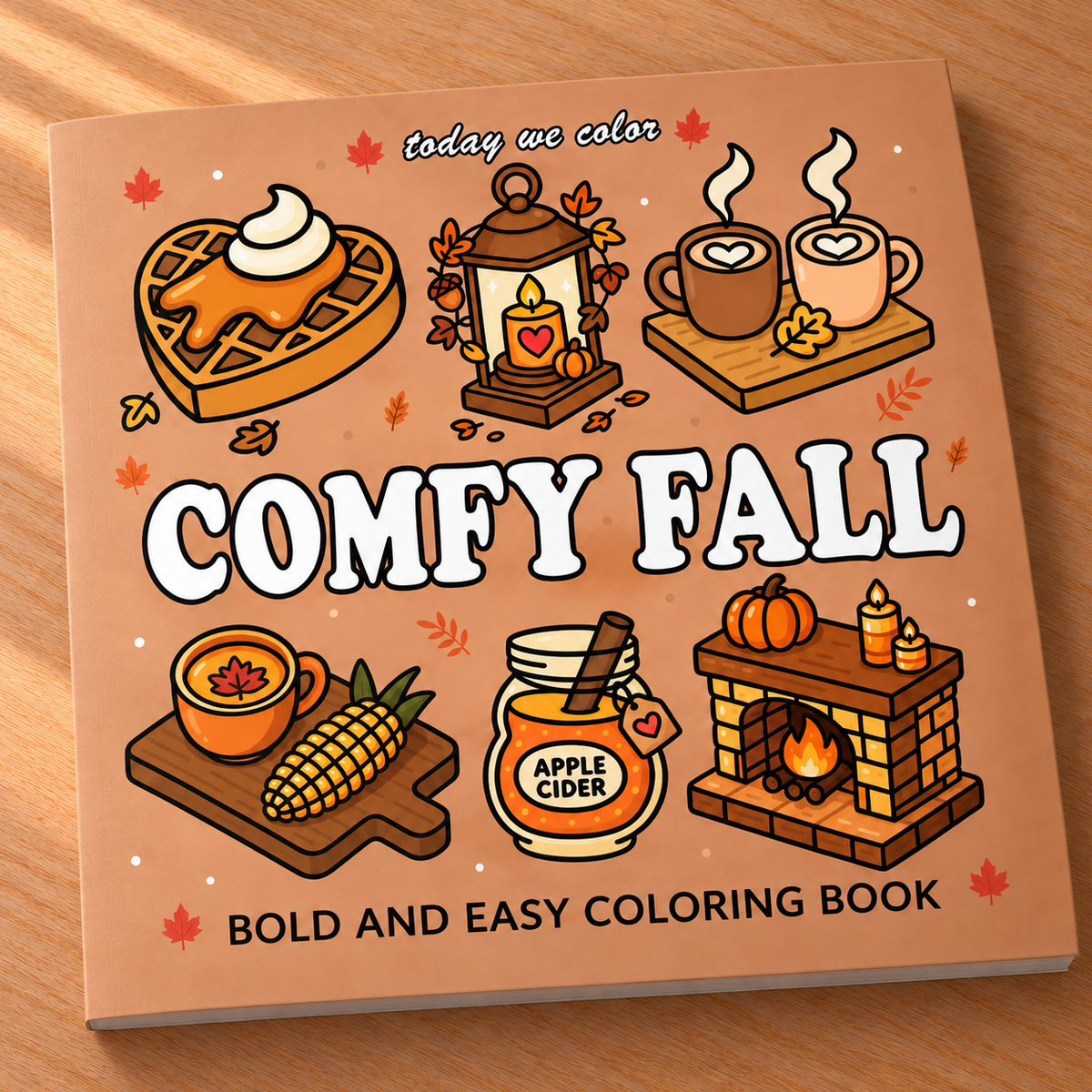 Comfy Fall Coloring Book