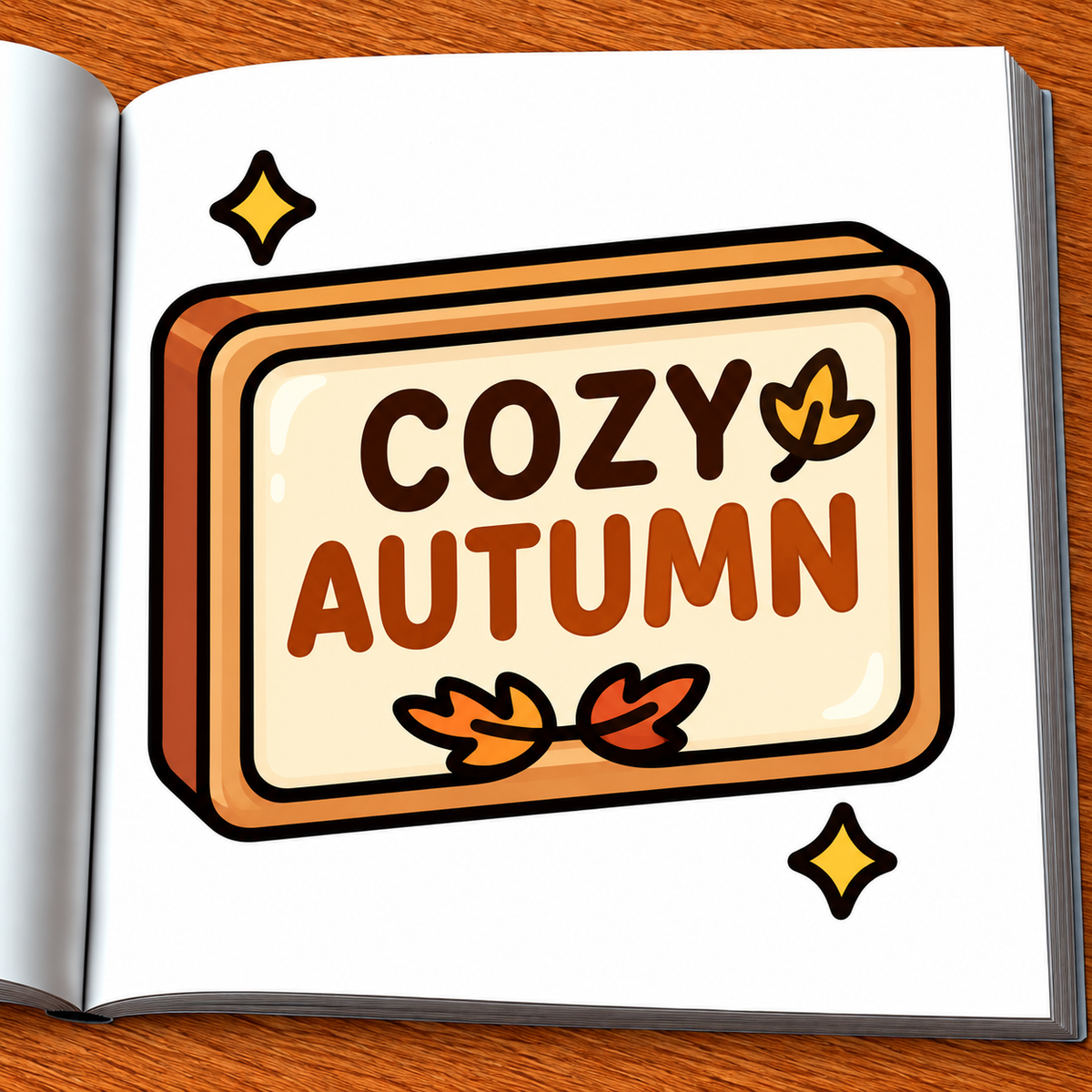 Comfy Fall Coloring Book