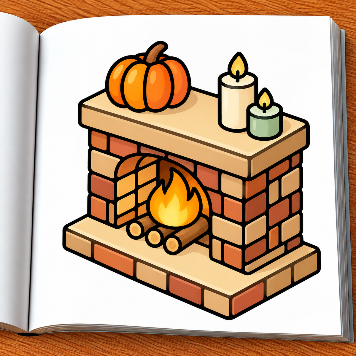 Comfy Fall Coloring Book