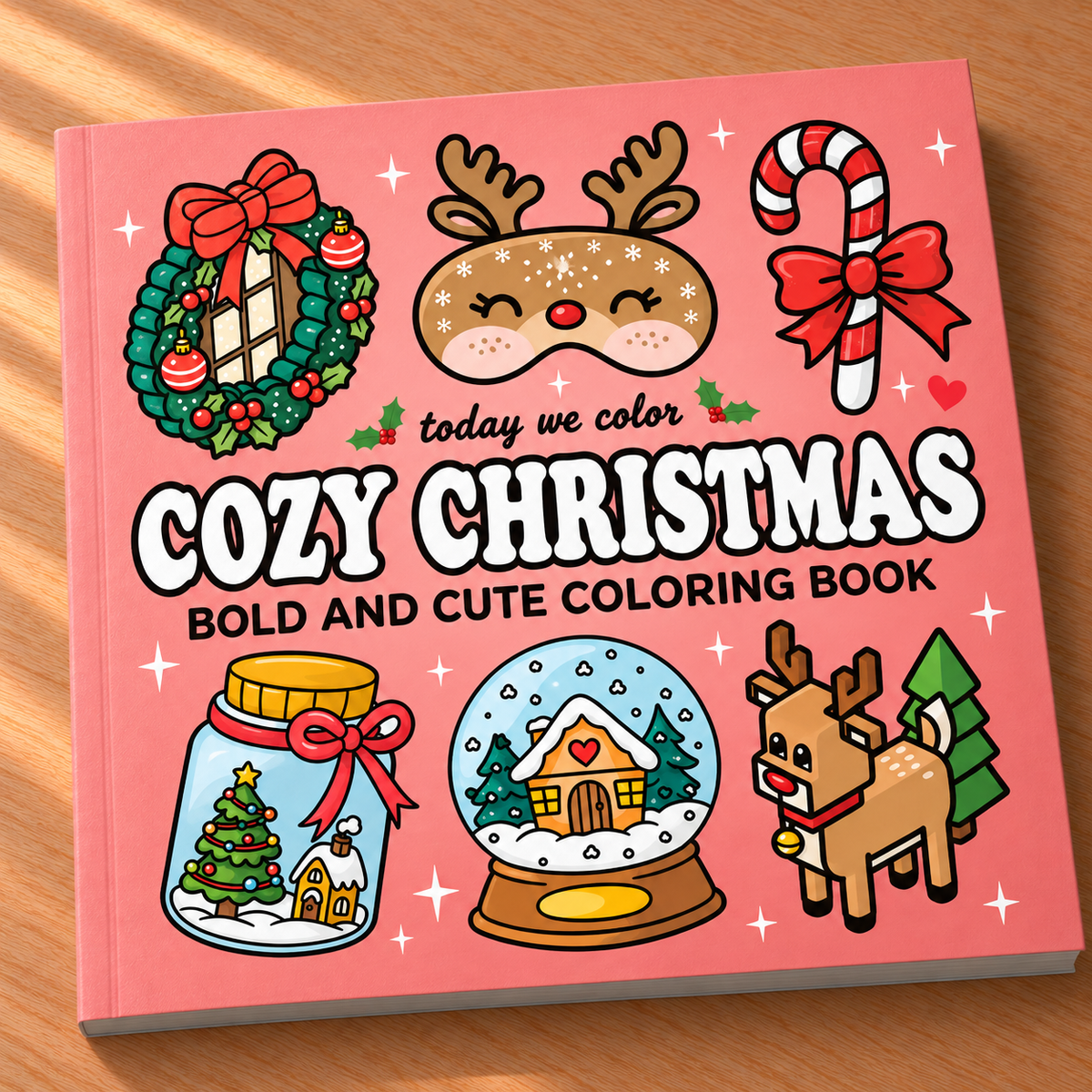 Cozy Christmas Coloring Book