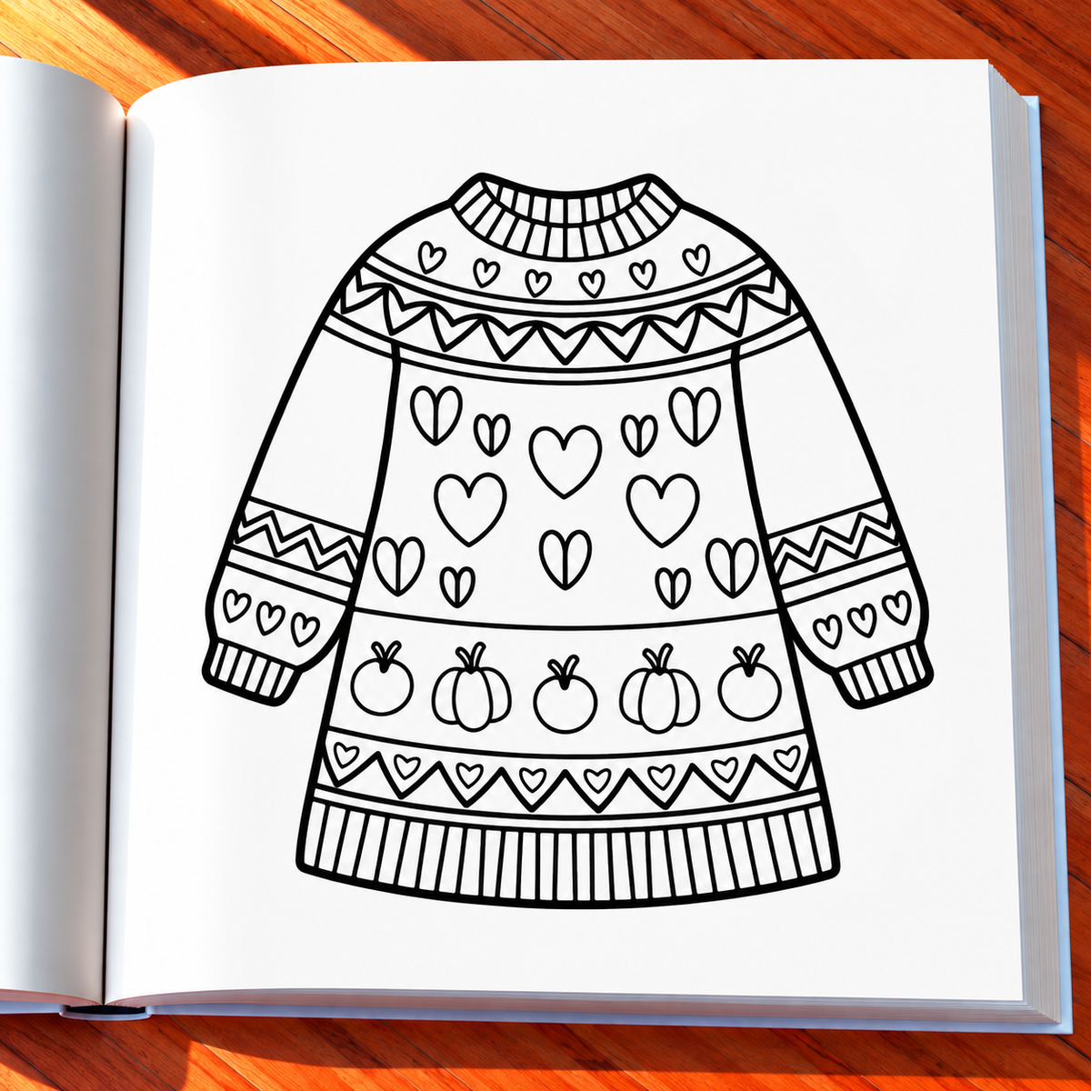 Autumn Vibes Coloring Book