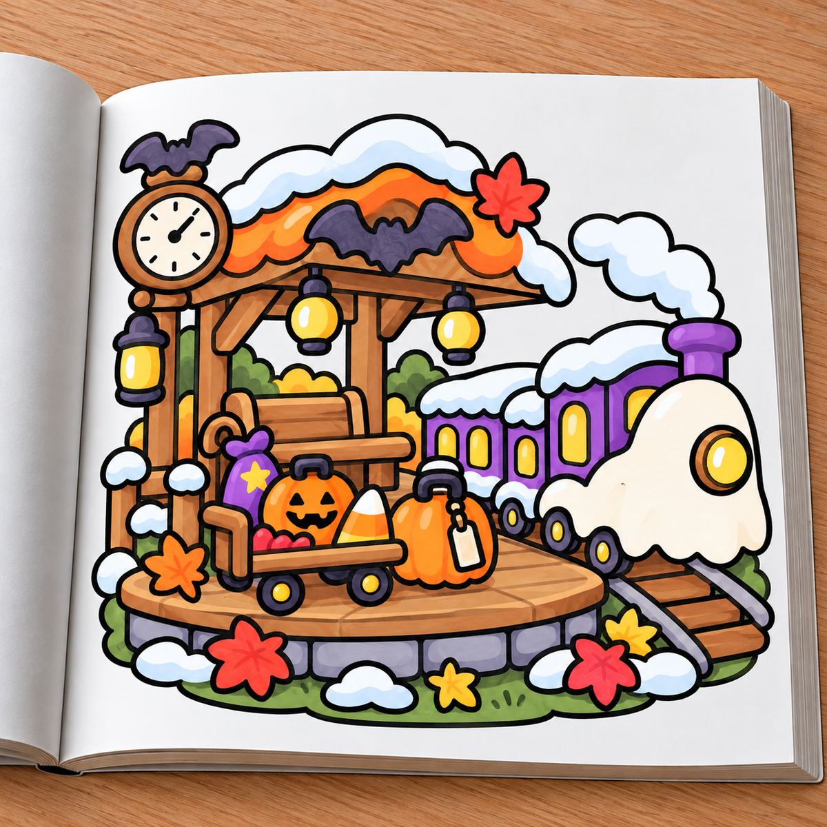 Cozy Little Season Coloring Book