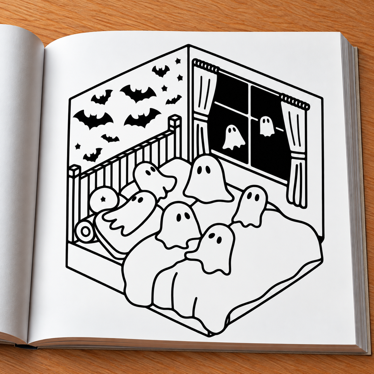 Creepy Cozy Coloring Book