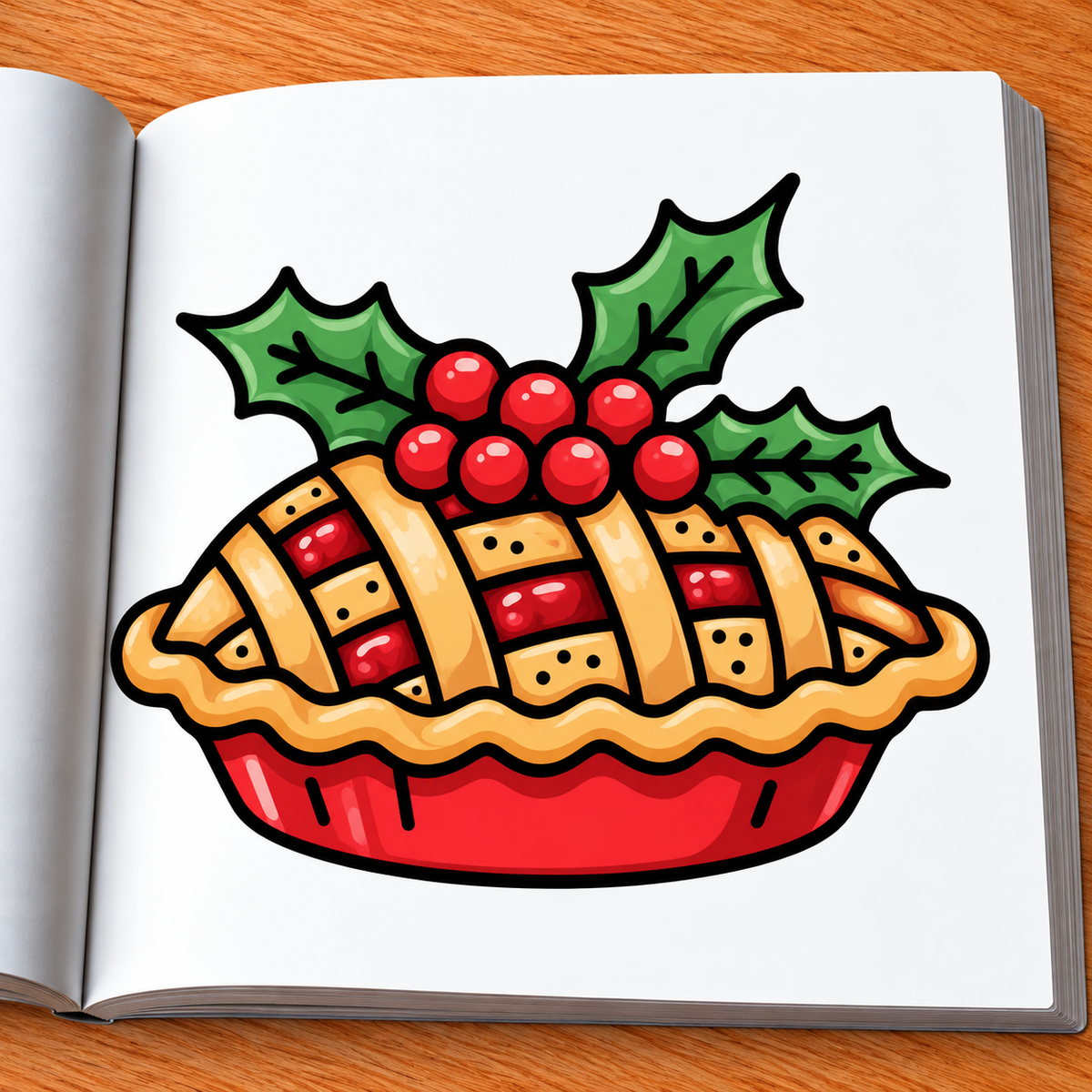 Cozy Christmas Coloring Book