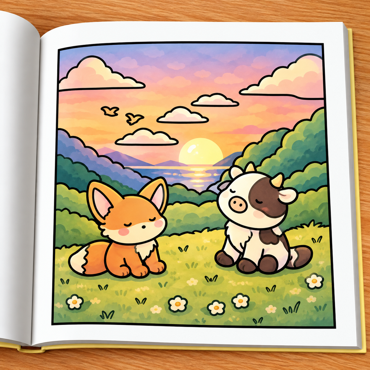 Zen Cuties Coloring Book