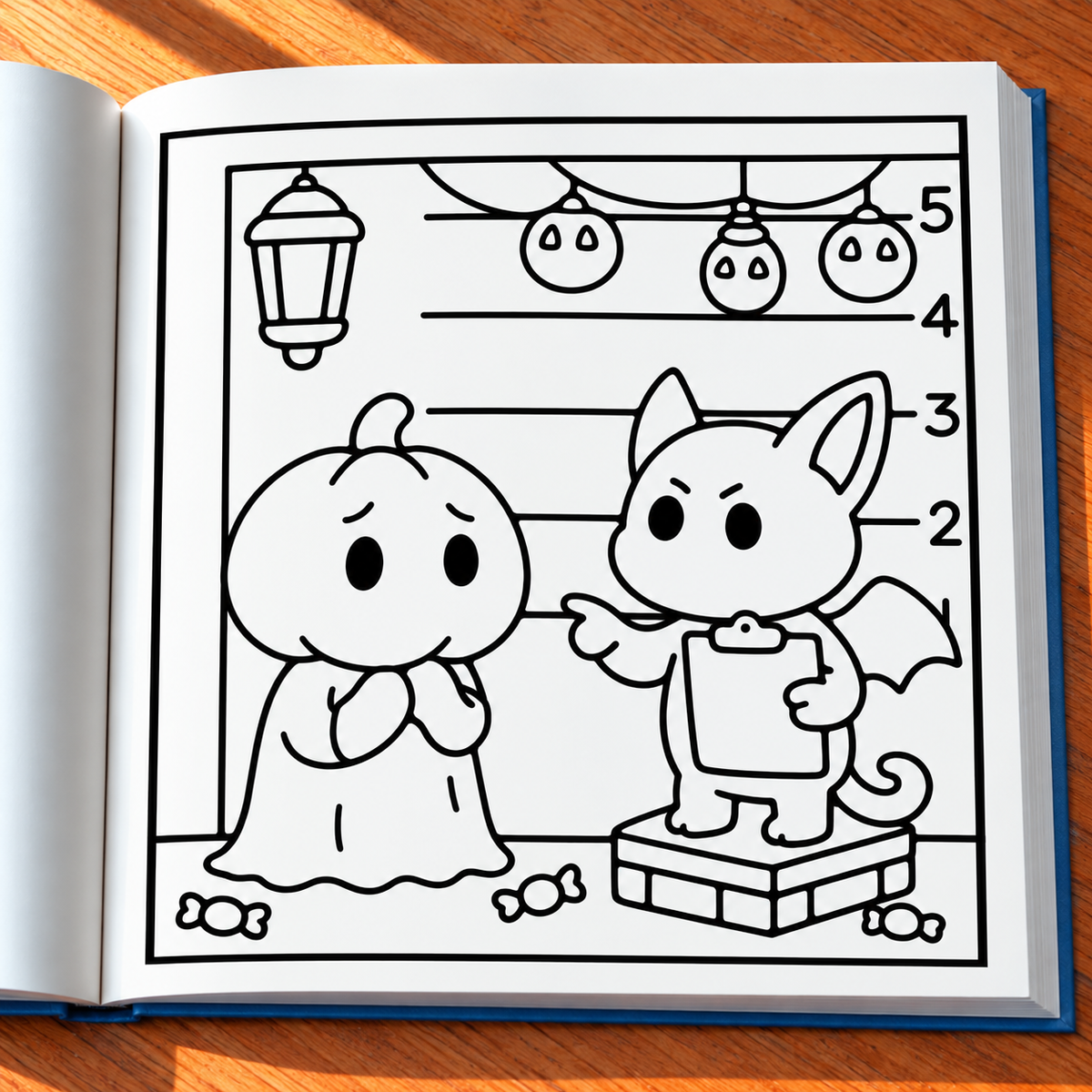 Spooky Mysteries Coloring Book