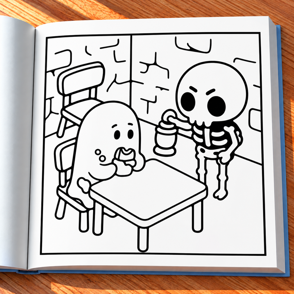 Spooky Mysteries Coloring Book