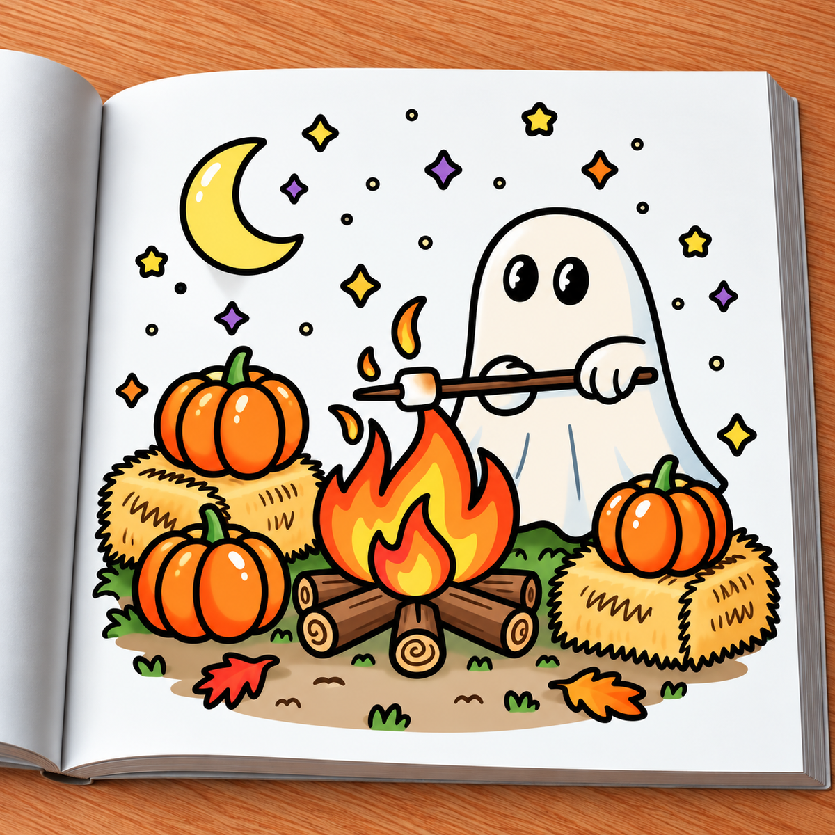 Creepy Cozy Coloring Book