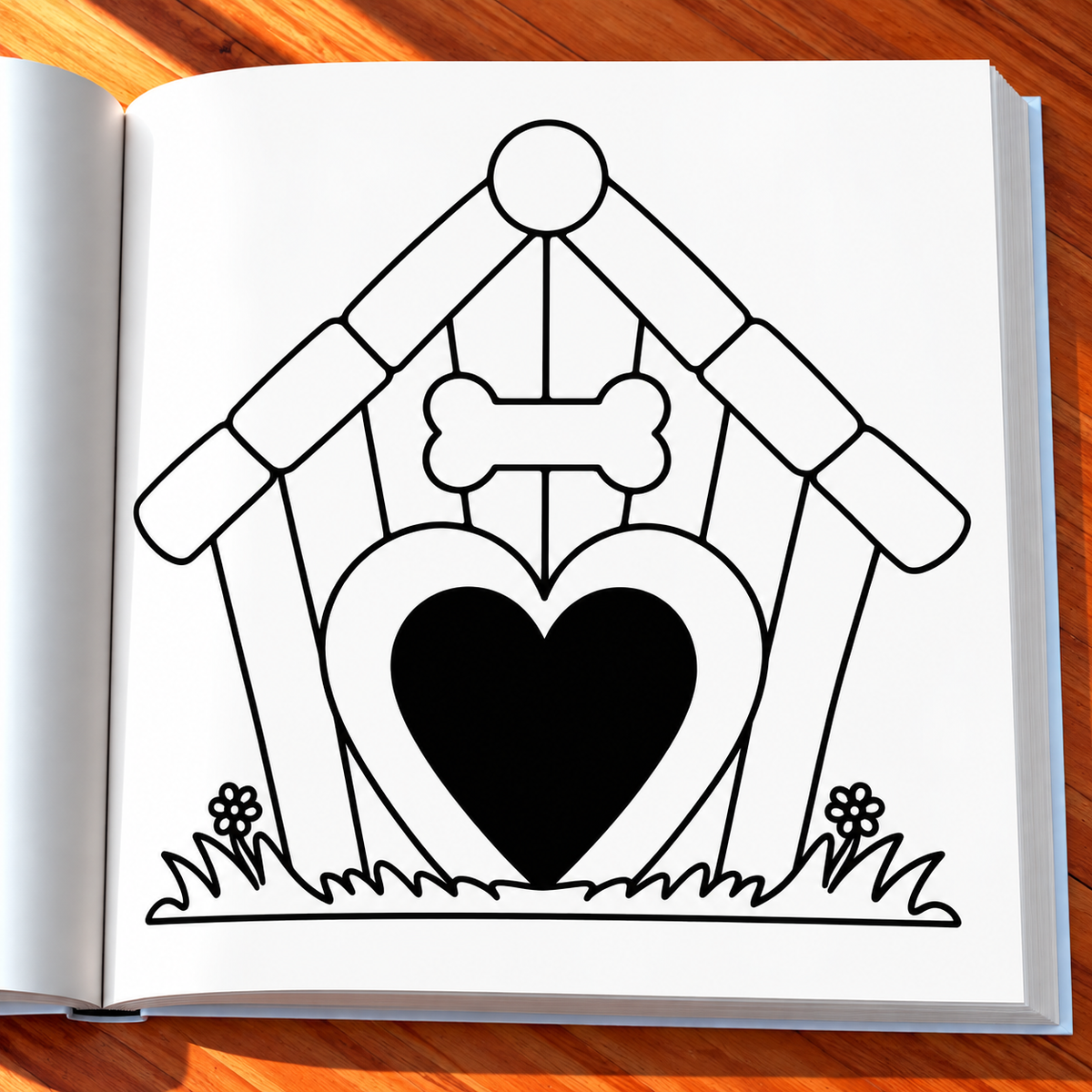 Spring Vibes Coloring Book