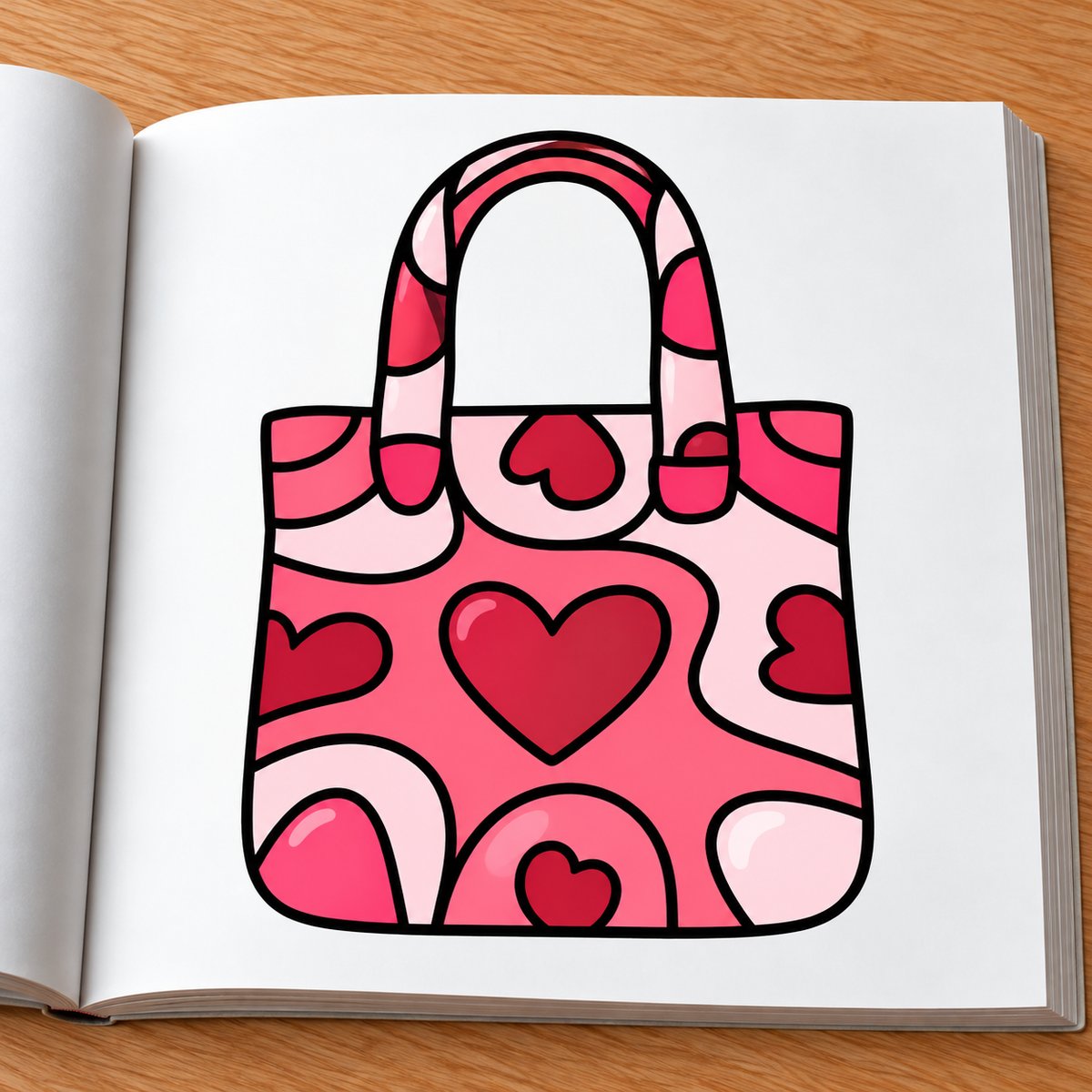 Cute Vibes Coloring Book