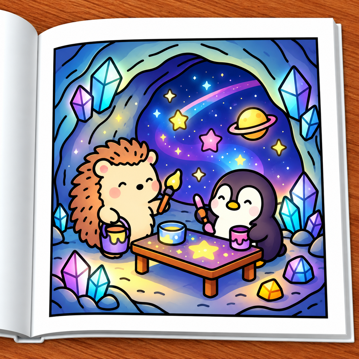 Cosmic Dreams Coloring Book