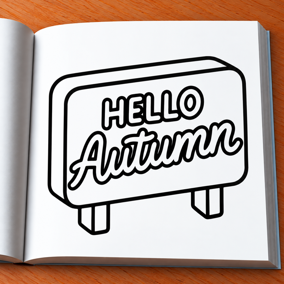 Comfy Fall Coloring Book
