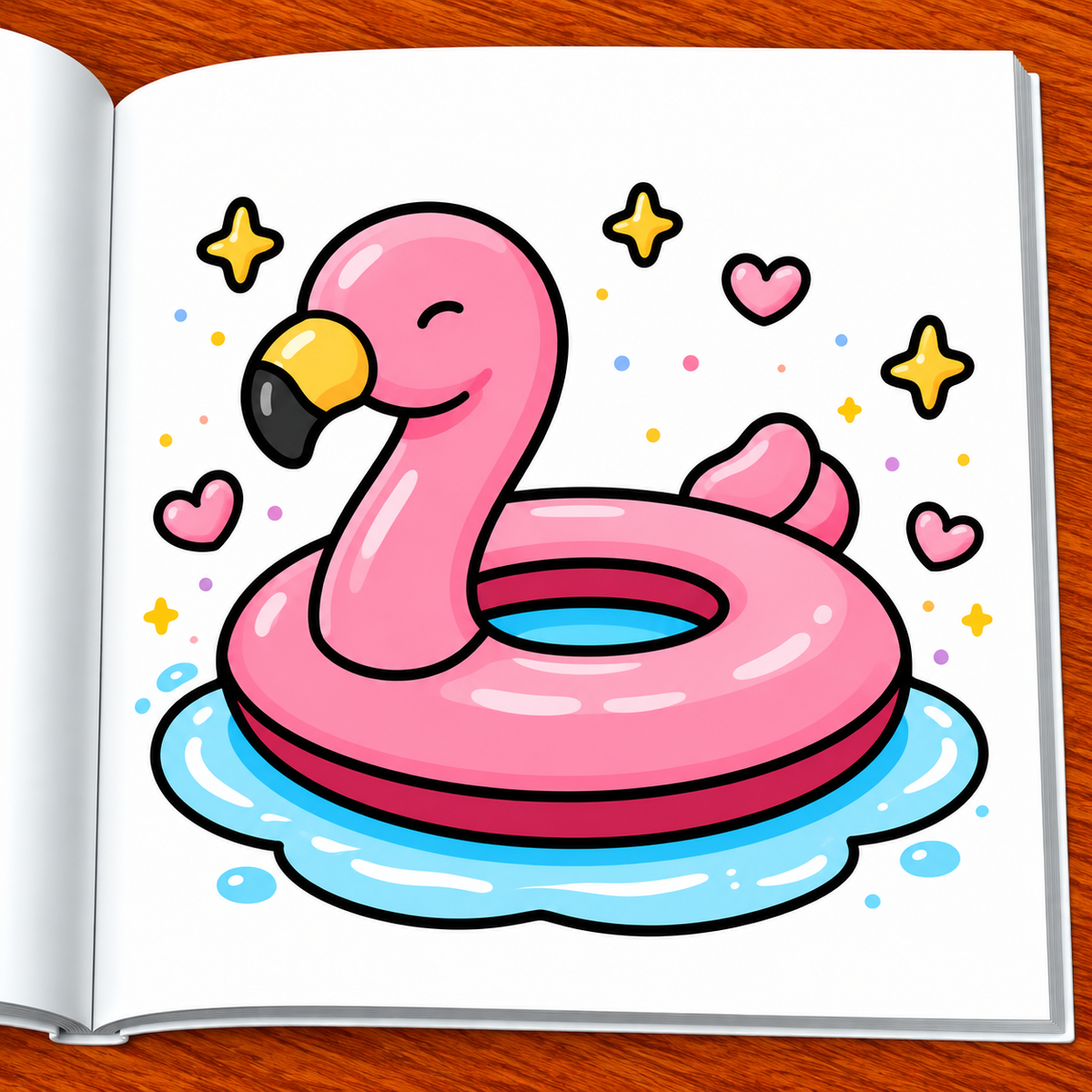 Summer Coloring Book