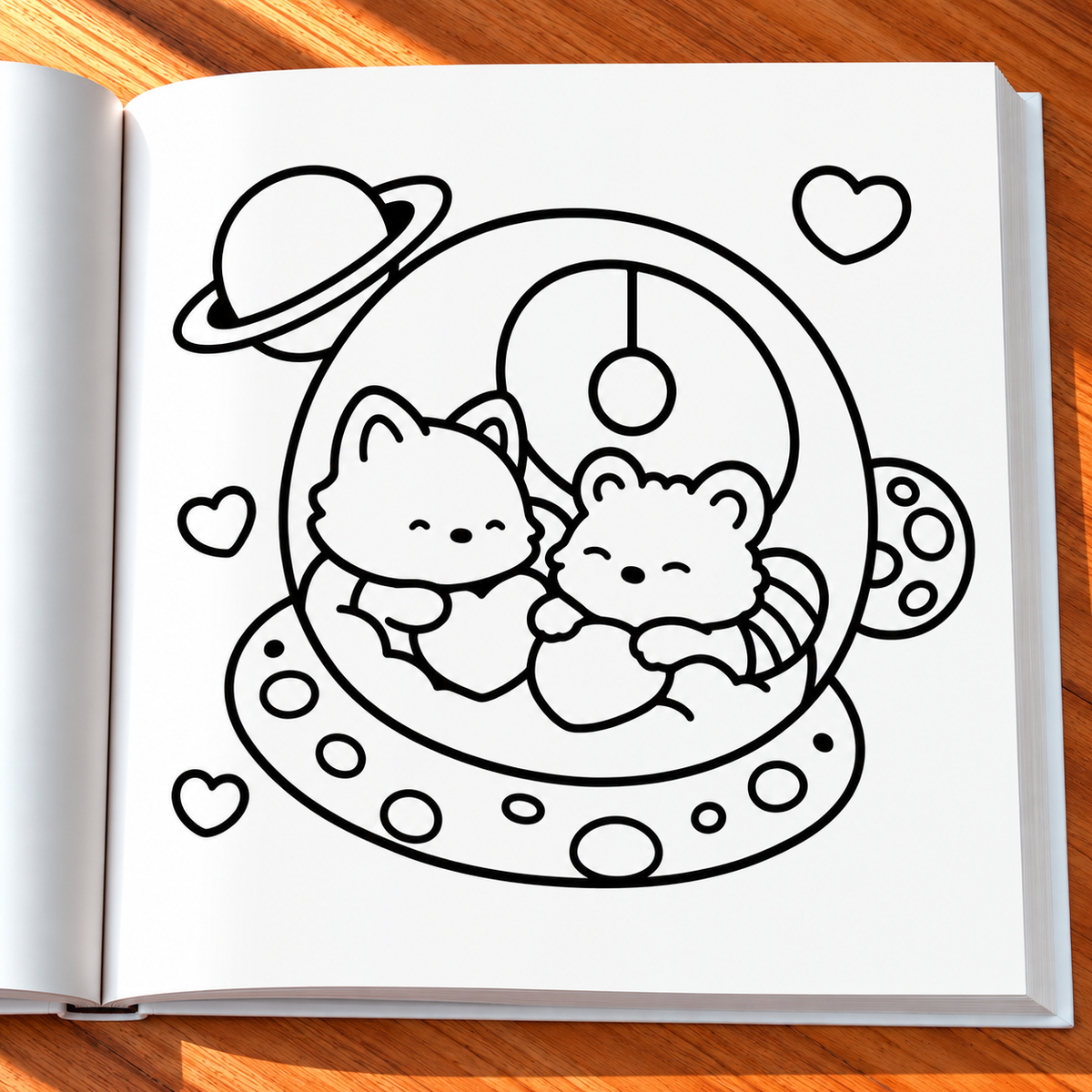 Cosmic Dreams Coloring Book