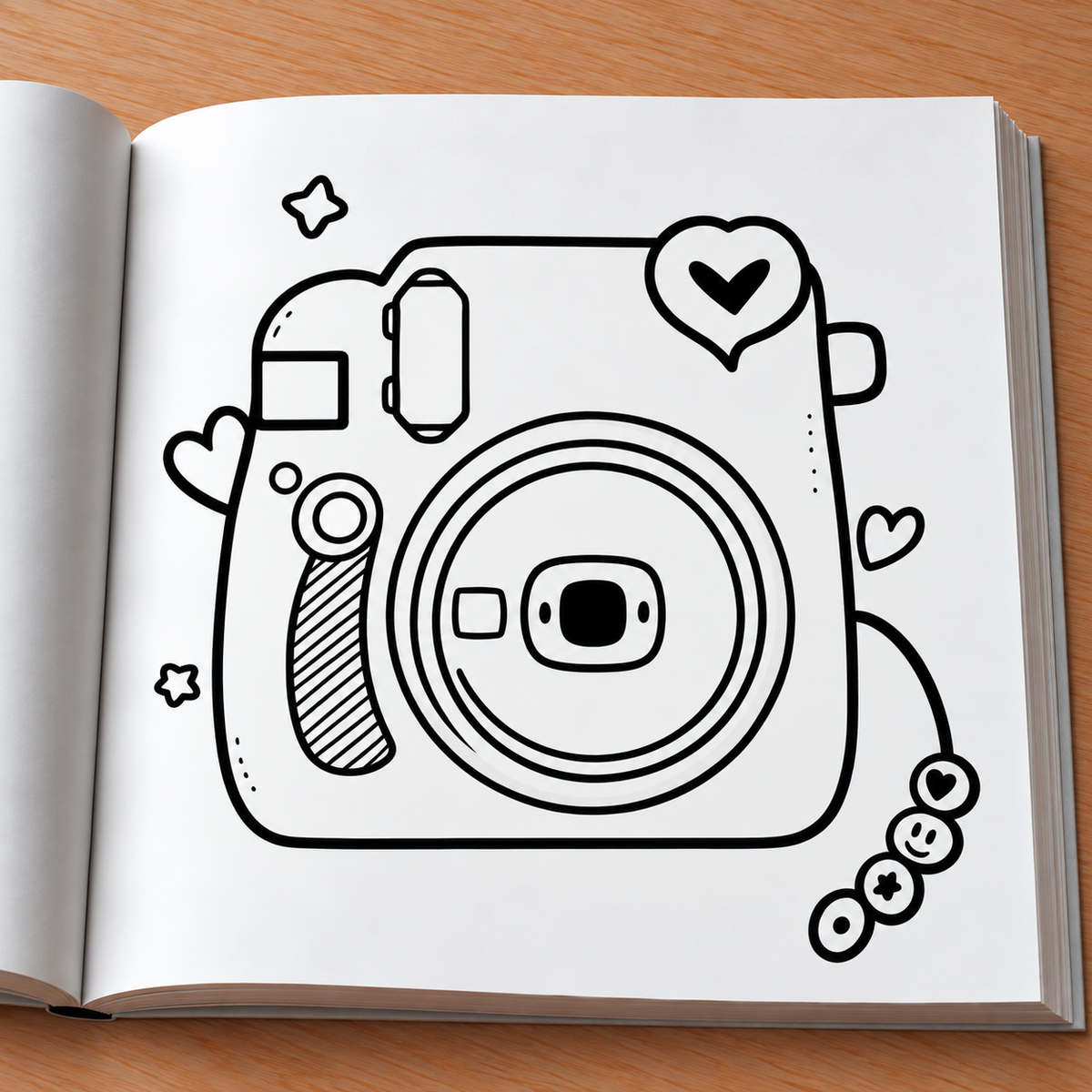 Cute Vibes Coloring Book
