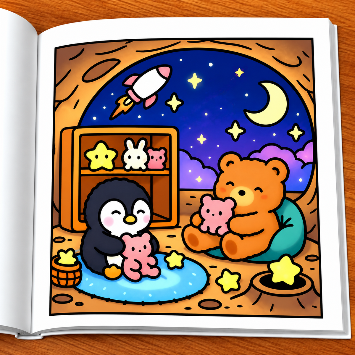 Cosmic Dreams Coloring Book