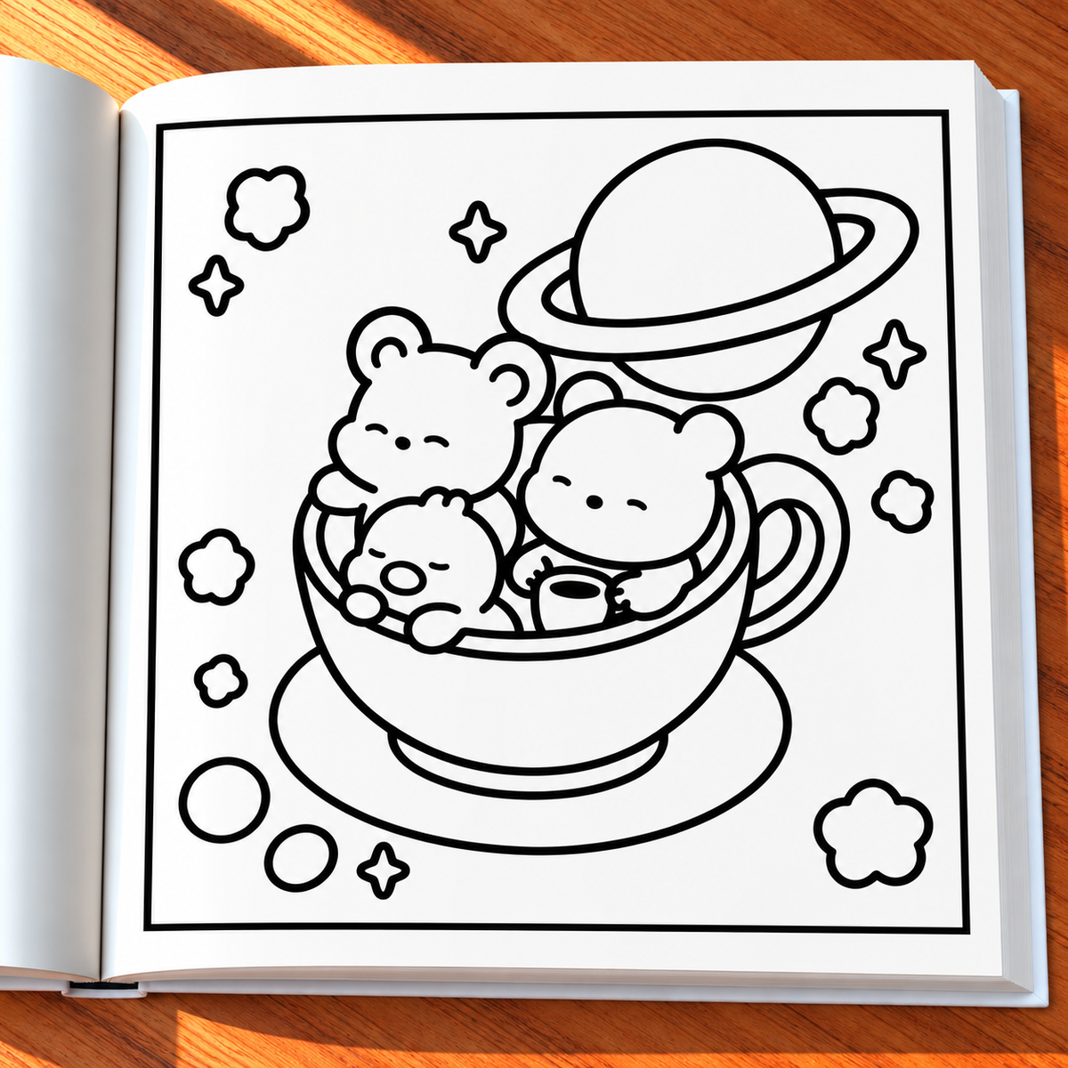 Cosmic Dreams Coloring Book