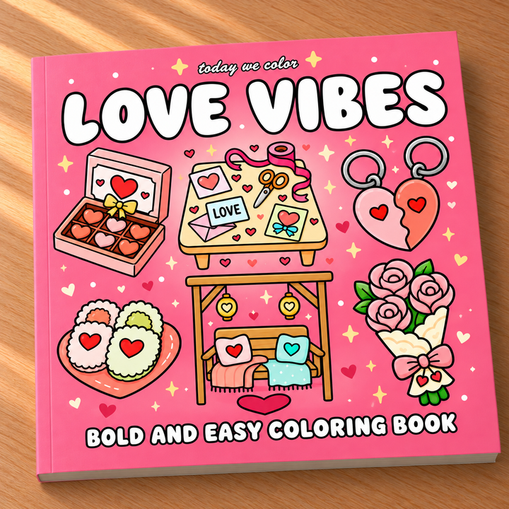 Love Vibes Coloring Book