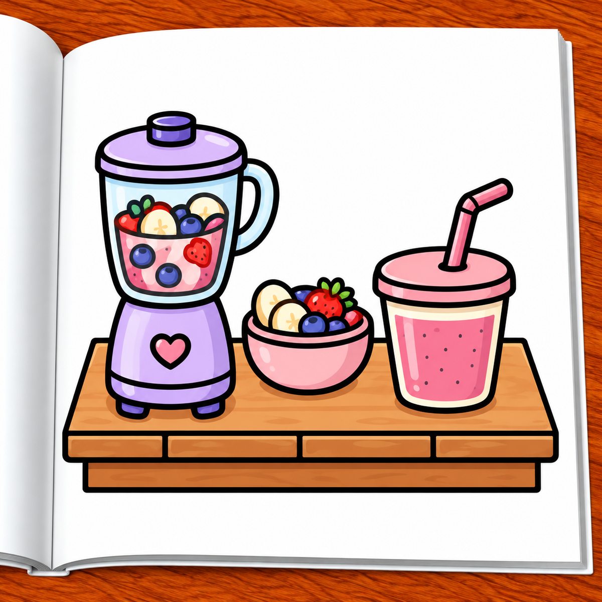 Summer Coloring Book