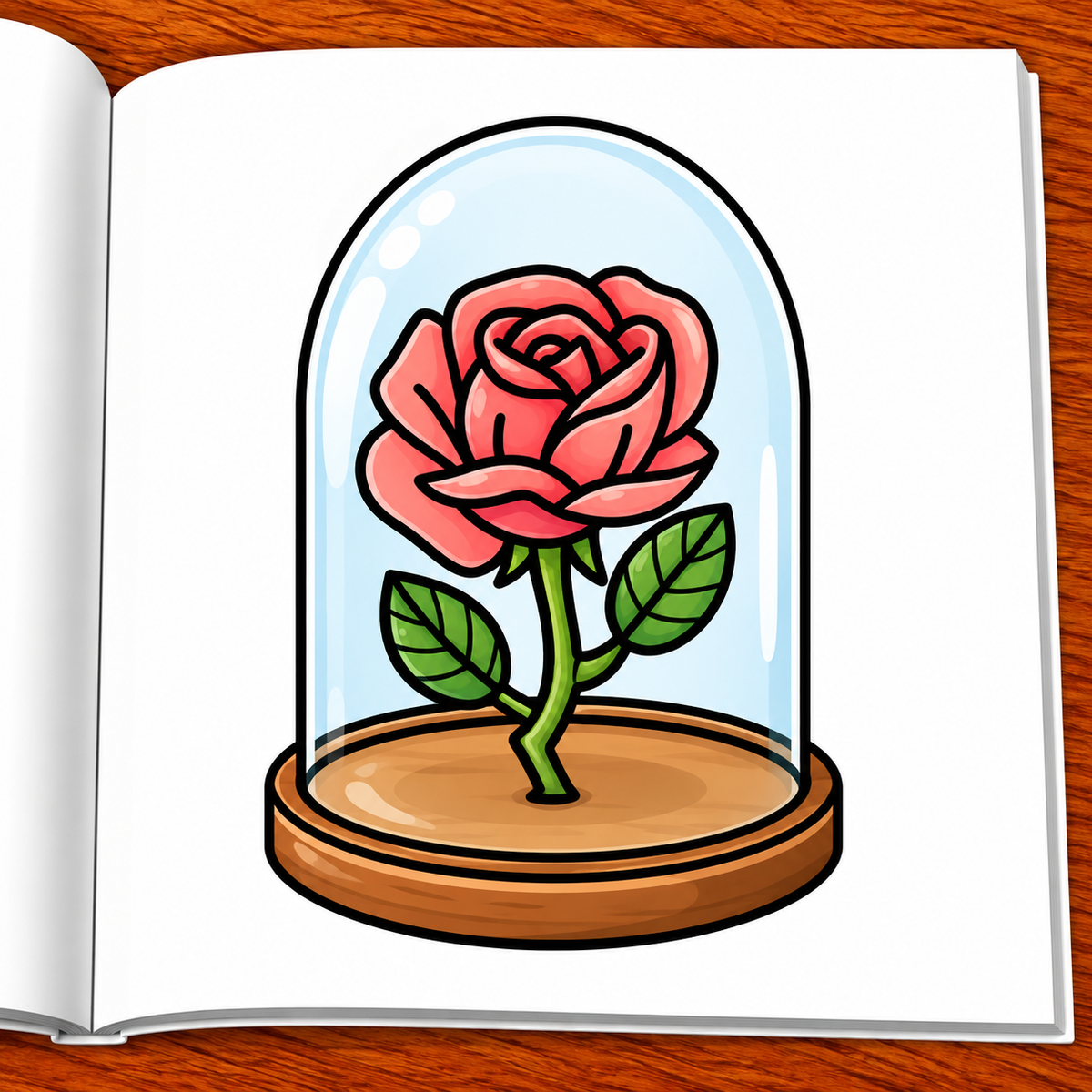 Flowers & Plants Coloring Book