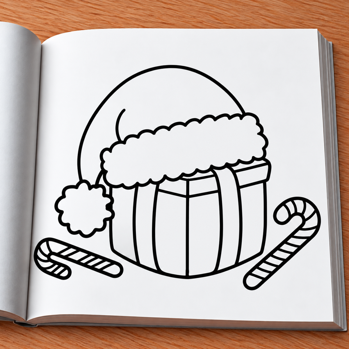 Cozy Christmas Coloring Book