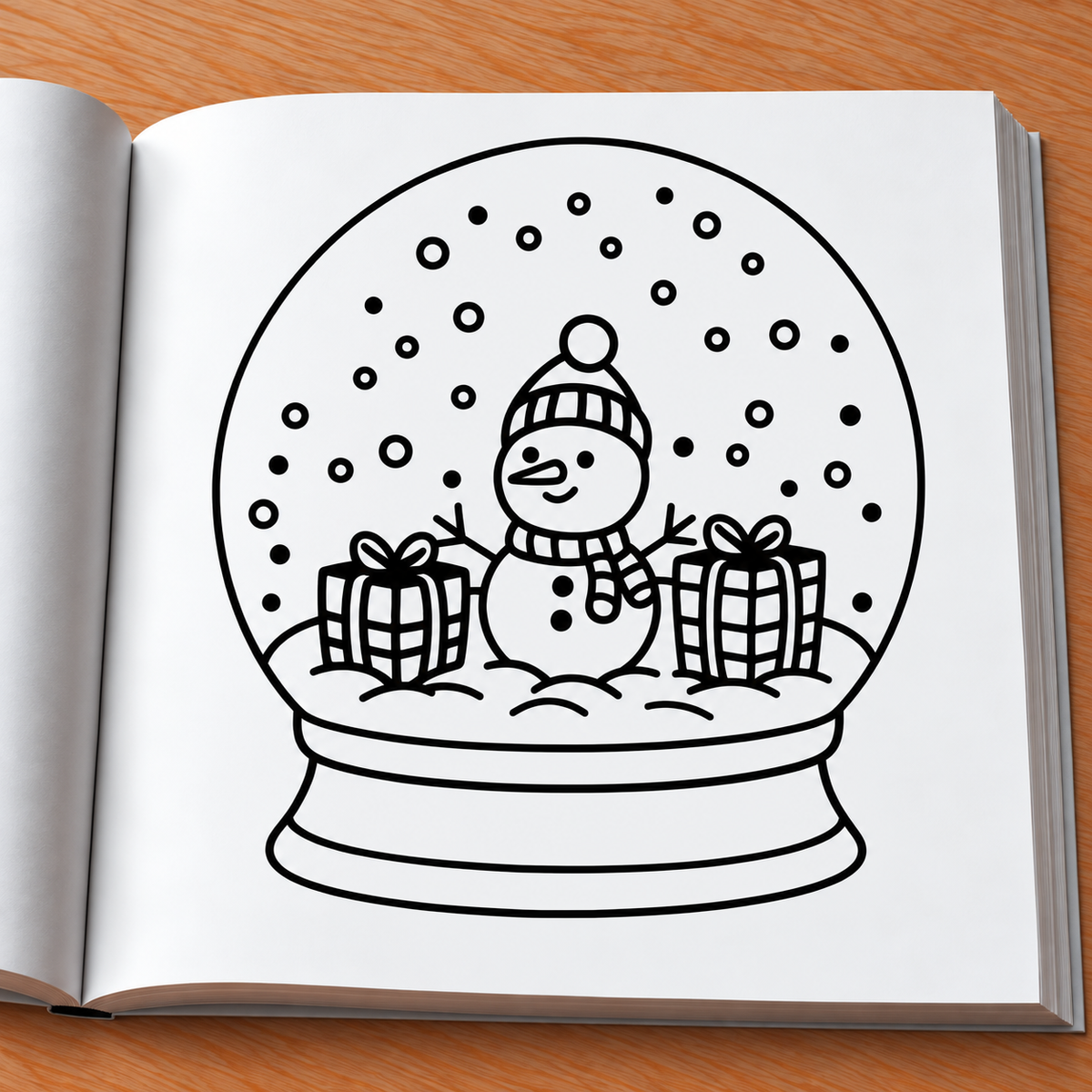 Cozy Christmas Coloring Book