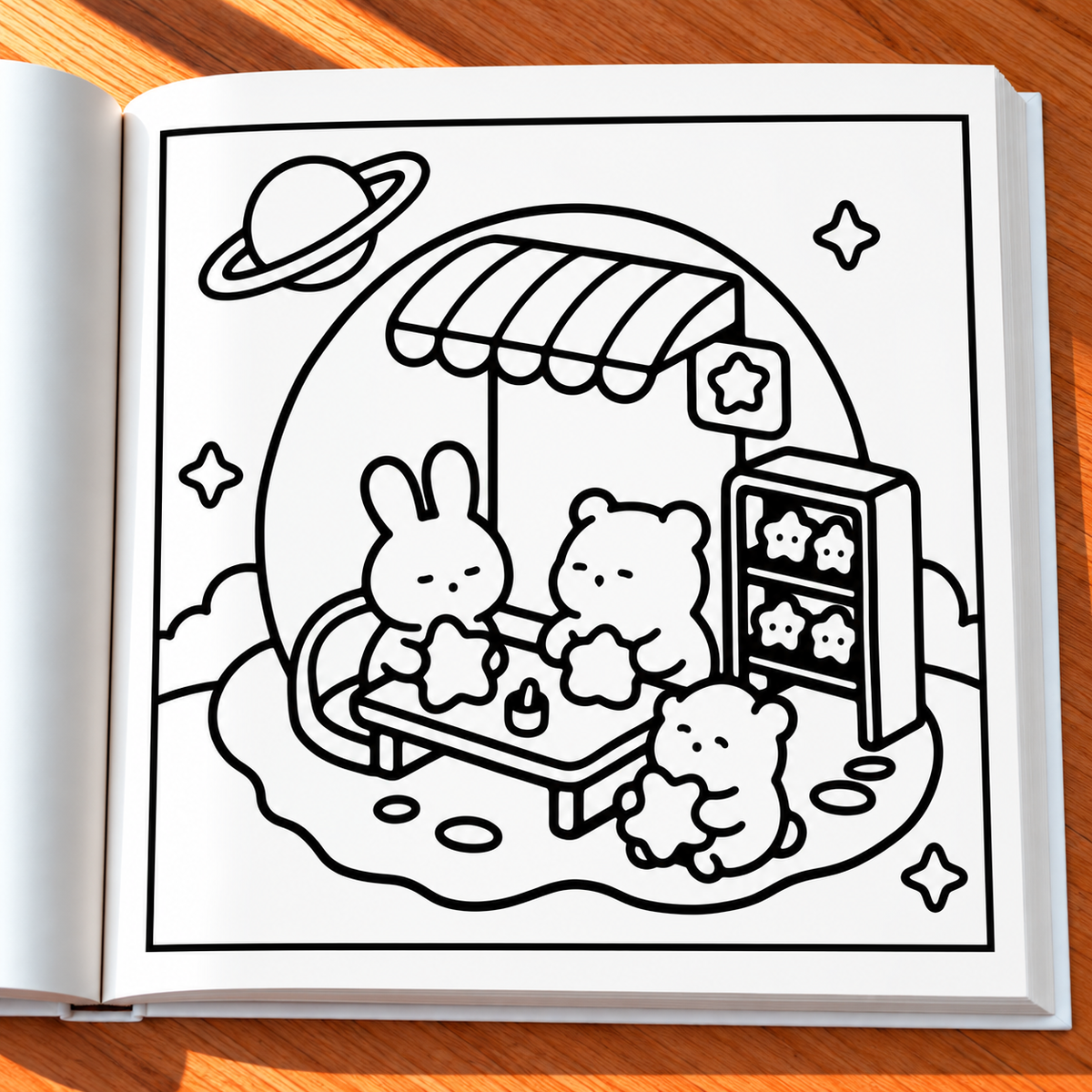 Cosmic Dreams Coloring Book