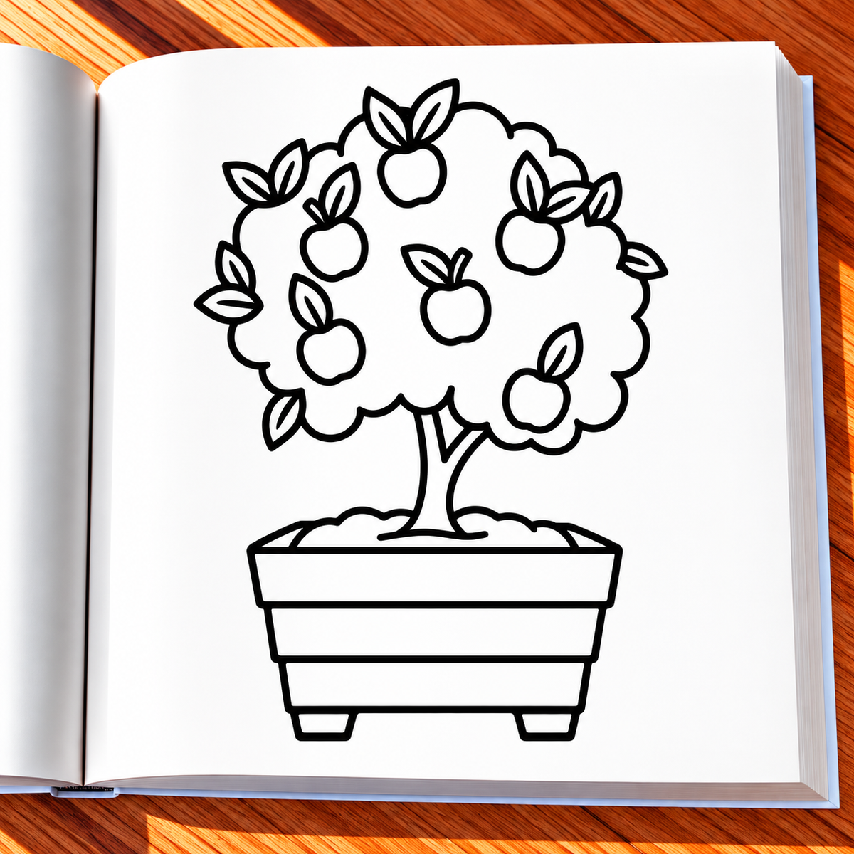 Flowers & Plants Coloring Book