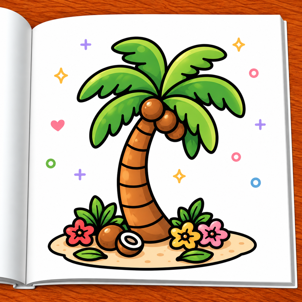 Summer Coloring Book