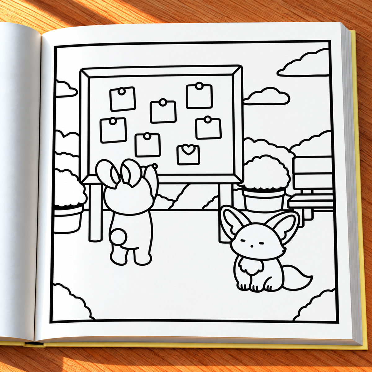 Zen Cuties Coloring Book