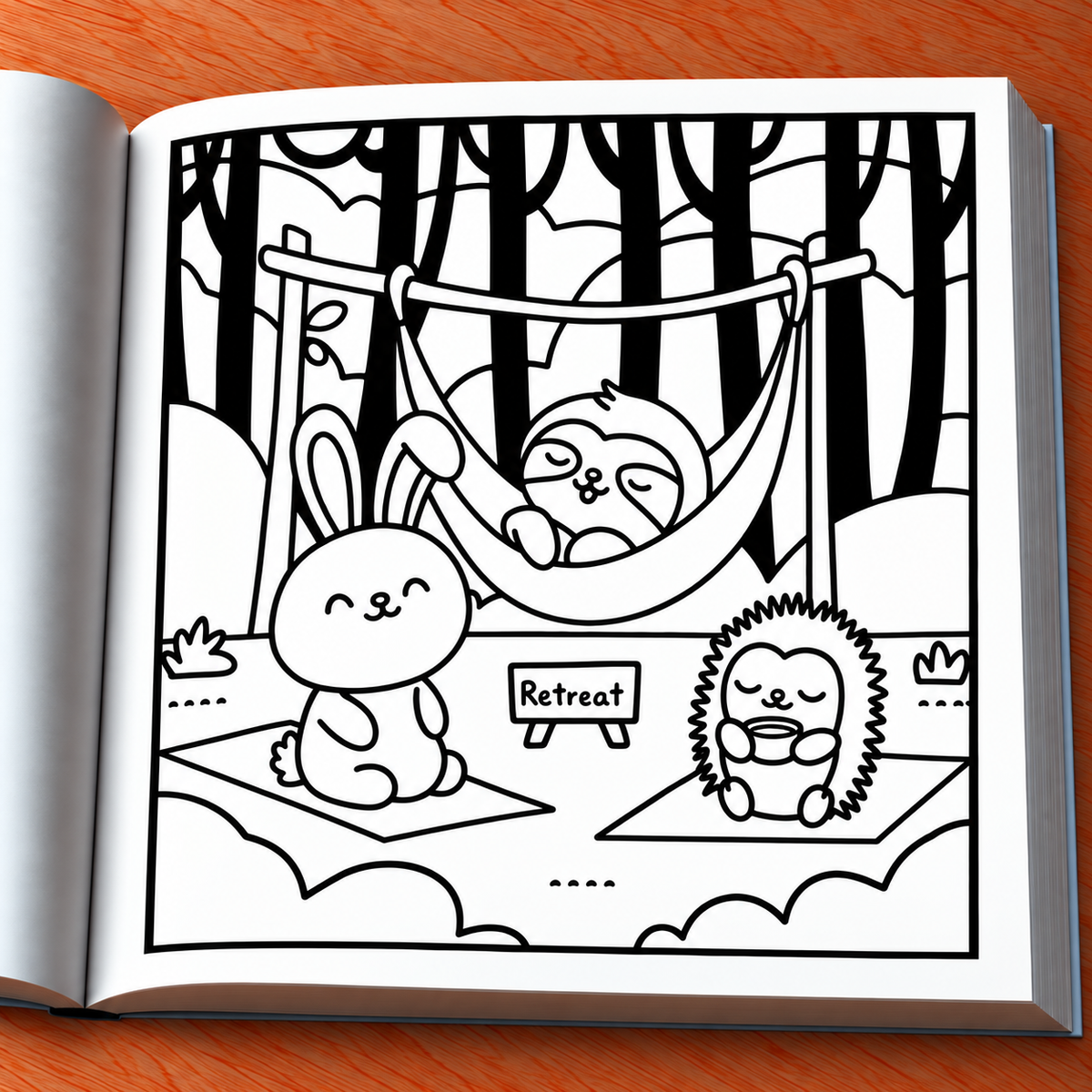 Cozy Cuties Coloring Book