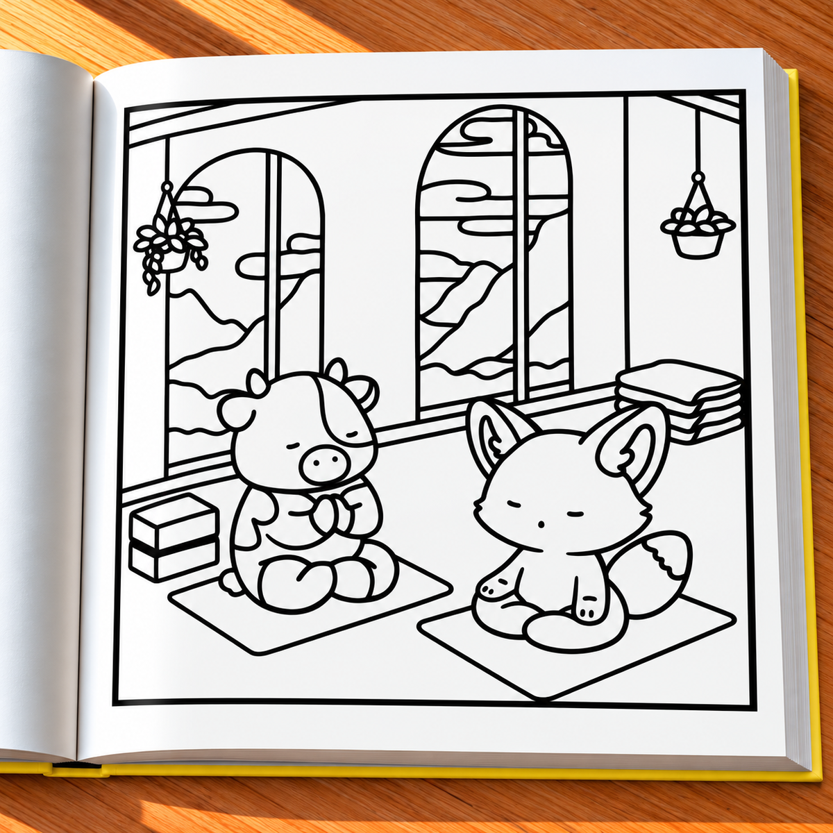 Zen Cuties Coloring Book